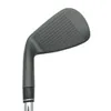 Clubs de golf Black TC201 Golf Irons Set 7pcs 4 pc graphite / arbre en acier avec couvertures