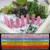 90x5cm Miniature Small Wood Fencing DIY Miniature Garden Fence Succulents Potted Flower Bonsai Decorative Garden Gates Decor