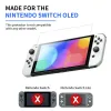 2PCS Temperowany szklany ochraniacz ekranu kompatybilny z Nintendo Switch OLED 9H HD Clear Protector Film do przełącznika OLED Akcesoria