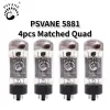 Psvane 5881 Vakuumrör ersätter 6l6g 6l6GA 6L6GB 6L6GC 5881A 350C 6P3PTUB