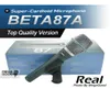 Real Condenser Microphone Beta87A最高品質ベータ87A Supercardioid Vocal Karaoke Handheld Microfone Mike Mic5928941