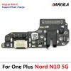 USB Charging Port Dock Connector Flex Cable pour OnePlus 5 5T 6 7 7T 8 8T 9 PRO 9R NORD N10 5G TYPE C CHARDER USB CHARGER FLEX