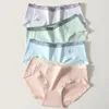 Women's Panties 7Pcs Cotton Underwear Fashion Panty Girls Briefs Seamless Sexy Low Waist Underpants Breathable Female Lingerie