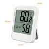 Elektronisk digital termometer Hygrometer Touch Screen Comfort påminnelse med Magnet Hem Back Light Thermometer Weather Station