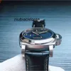 Beweging Luxe Mechanisch horloge Zwitserse automatische saffierspiegel 44 mm 13 mm geïmporteerd lederen band merk waterdichte designer polshorloges roestvrij AM9M