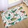 Bath Mats Christmas Themed Carpet Snowman Santa Red Truck Jungle Bathroom Floor Bedroom Doormat Kitchen Gift