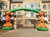Customized Halloween Welcome Inflatable Arch Ghost Pumpkin Archway For Entrance Decoration001