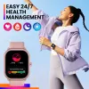 Relojes Zeblaze GTS 3 Pro Fitness and Health Smart Watch 1.97 '' HD AMOLED Display Hifi Bluetooth llamadas Smartwatch para iOS Android