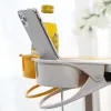 Creative Coffee Drink Cup Holder Table Side Water Cup Shelf Office Desktop Computer Desk Fixed Cup Holder Desk Storage Clip