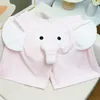 Men's Sleepwear Pyjama Shorts Cartoon Lovely Elephant Super Soft Summer Lounge Sleep S Pants Breathable Home Wear