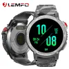 Orologi Lemfo Smart Watchs for Men IP68 Waterproof 4G ROM Supporto ROM Connetti cuffie Bluetooth 7 giorni durata batteria C22 Smartwatch 2023