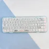 Accessoires Graffiti Keycap XDA Profil PBT KEycaps 125 touches pour MX Switch Keyboard Mécanique personnalisé Coup de clés d'anime mignon