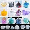 Scatola di stoccaggio snasan stampo silicone stampo piramide ornamenti del cuore asporto stampo silicone stampo fai da te strumento UV resina epossidica stampo silicone