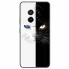 Pour Realme 12 Pro + 5G COURTURE SILICONE SILICONE LURXE COUVERTURE DU REALME 12 PRO PLUS 5G TPU COQUE CATS CATS FUNDA Shell 6.7 ''