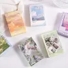 6 disegni Note di viaggio romantico Lomo Card Ins Style Scenery Mini Cartoline Cartoling Card Card 27 PCS/Set