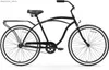 الدراجات Sixthreezero حول Block Mens Beach Cruiser Bike Bike SPEED SPEET Touring Hybrid BICYC مع رف خلفي L48