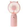 Ofbk Small Fan Handheld Mini Fan Summer Portable Fan AA-Battery Wesorzy kieszonkowe (baterie nie włożone)