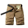 Męskie szorty luźne i modne męskie letnie krótkie krótkie krótkie spodenki Młodzież proste bawełniane spodnie plażowe J240409