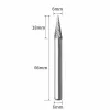 6mm mxtypeヘッドタングステンカーバイド合金ロータリーファイルドリルミリング彫刻ビットポイントバールダイグラインダー金属用研磨ツール