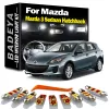 Badeya 9pcs CANBUS CAR LED LOVER LIGHT SIT на 2010 2010 2012 2012 2013 Mazda 3 Sedaan Hatchback Map Dome Trunk Lamp