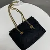 Сумки для плеча 2024 Женская сумочка цепочка продукта Advanced Light Luxury Bag Среда