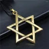 Pendant Necklaces 1pcs Large Star Of David Necklace Findings Jewelry For Woman Handmade Chain Length 45 4cm