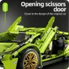 1280 Pcs Technical Building Block Aventador SVJ Super Car Blocks Brick Dual Motor Power Drive 2.4G Radio RC Car Kit For Lego