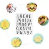DIY fondant prägling Sweet Stamp Letters Cake Decorating Tools Cutter Cookie Silicone Mold Alfabet Pastry Accessories Form