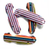 1Pair Aangepaste G10 Stripe Patroon Vouwmesgreep Patches voor originele Para3 C223 Knives Patch Materiaal Diy Accessoires