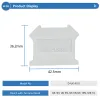 1 pc eindbedekking D-UK4/10 voor uk 3n uk5n uk6n uk10n uik16 uk25 terminalblokaccessoires eindplaat din rail terminal blok eindkap