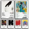 Pop Rock Band The Strokes 'Is This' Album Art Tracklist Affiche Set Rap Music Album d'album Cover Canvas Imprime pour Wall Art Room Decor