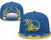 American Basketball "Warriors" Snapback -hoeden 32 teams luxe designer finales kampioenen Locker Room Casquette Sporthoed Strapback Snap Back Back verstelbare cap A0