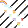 7Color Core Rainbow Pen Multi-färg Gradient Färg Blyerts Färgstark Creative Mixed Magic Stationery