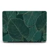 Casi Green Leaf per MacBook Pro 13 Inch Case Laptop 14 2023 2021 Copertina Air 13 M2 M1 2022 2020 2019 2018 2017 A2681 A2337 A1466 Shell