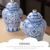 Vases Scelled Loose Tea Bot Loose Table Top Blein et White Porcelaine Rangement en porcelaine