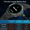 Per Huawei Xiaomi GPS Track Smart Watchs Men da 1,85 pollici Ultra HD AMOLED Schermata 710 MAH Batteria Bluetooth Call Sport Smartwatch