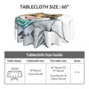 Table Cloth Squire Mochi Tablecloth 60in Diameter 152cm Wrinkle Resistant Protecting