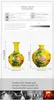 Vase Jingdezhen Ceramics黄色の花瓶中国の家庭用リビングルームフラワーアレンジメント装飾クラフトギフト