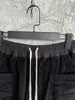 2024 Spring Multi Pocket Design Men's Long Bants Corduroy Double Loop удобные повседневные широкие штаны для ног