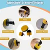 Car Cleaning Brush Electric Drill-brush Power Cleaning Brush Set Car Polisher Sponge Electric Home Tile Cleaning Brush Tools