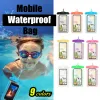 IP68 Universal wasserdichte Telefonhülle Wasserschutzbeutel Schwimmabdeckung für iPhone 14 13 12 Pro Max Samsung Mi Unterwasser Luminous Beutel