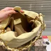 2サイズのdumplingバッグレザーハンドバッグデザイナーハンドバッグ女性絞りクロスボディ財布ハンドルバッグ