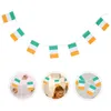 Party Decoration Home Decor Irish Flag Bunting For Ireland Outdoor Hanging St Patrick Day Decorations