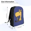 Backpack Coo Funny Horse Playing Chess Travel Men Women School Computer Bookbag Board Game Lover College Student Daypack Bags