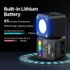 Torbalar Ulanzi L2 RGB Mini Cob RGB Video Işık Manyetik Full Renk Led Fotoğraf Aydınlatma GoPro DSLR SLR akıllı Telefon Işıkları