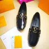 Män förare skor moccasin loafers designer casual skor lyx loafers mens skor brun blomma sneakers tränare med låda och dammväska 35-46 #78