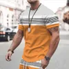 Chemises décontractées pour hommes 2023 NOUVEAU MENSE T-shirt vérifié surdimensionné surdimensionné pour hommes Top Holiday Vêtements décontractés Sorties quotidiennes T-shirts à manches courtes 2449