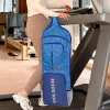 Bolsa de transportadora de tapete de ioga com zíper/bolso de bolso/malha/alça de ioga portátil para ioga pilates/treino/dança/academia