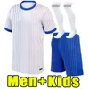 Men Kids 24 25 Benzema Mbappe Griezmann Soccer Jerseys French Kante Pogba Zidane Giroud Matuidi Kimpembe Varane Pavaro Home Away Full Kits Bramkarz