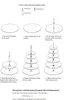 Party Supplies Selling! 6 Tier Circle Acrylic Cupcake Stand Wedding Decoration High Supply Craft Decor Display